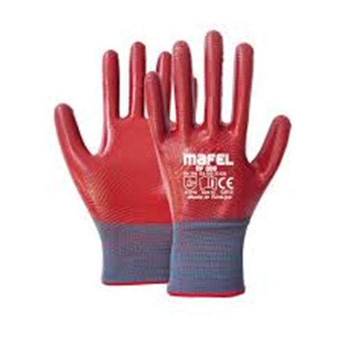 MAFEL FULL NİTRİL ELDİVEN BORDO